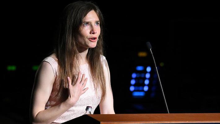 Amanda Knox: "Rudy Guede violentò e uccise Meredith. Io vittima, in Italia ho paura"