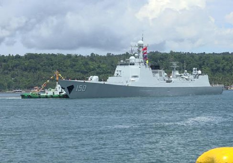 Australia, tre navi da guerra cinesi a Garden Island. Le polemiche: "Il Paese si sta inchinando a Pechino" (foto d'archivio Ansa)
