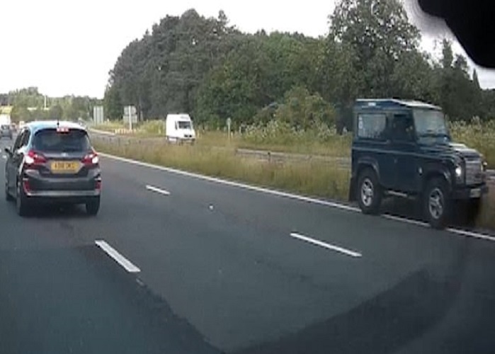 auto contromano autostrada