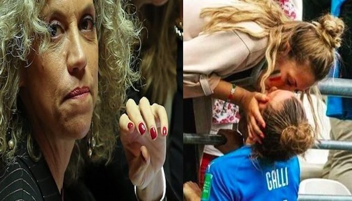 Mondiali calcio femminile, Cirinnà esulta con foto di Aurora Galli che bacia una ragazza. Ma è la sorella