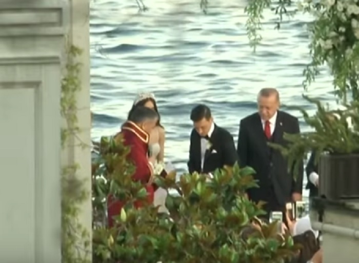 turchia presidente erdogan nozze