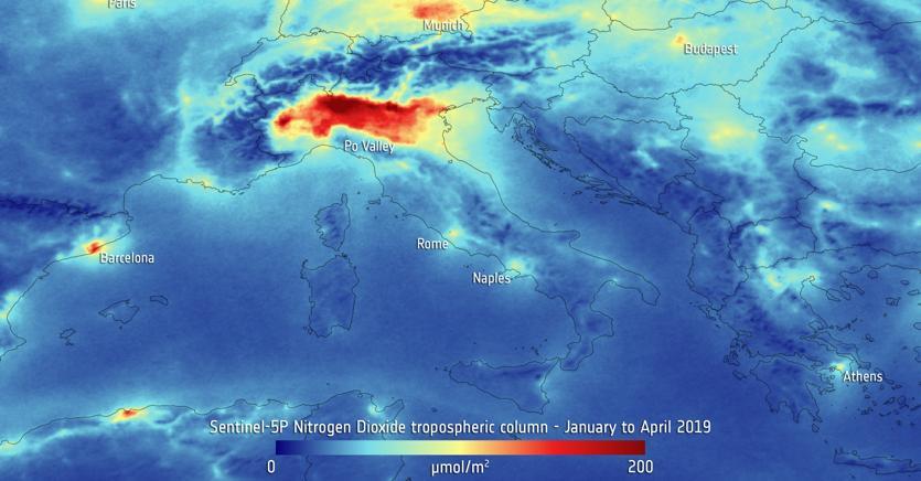 La Pianura Padana è l'area più inquinata d'Europa