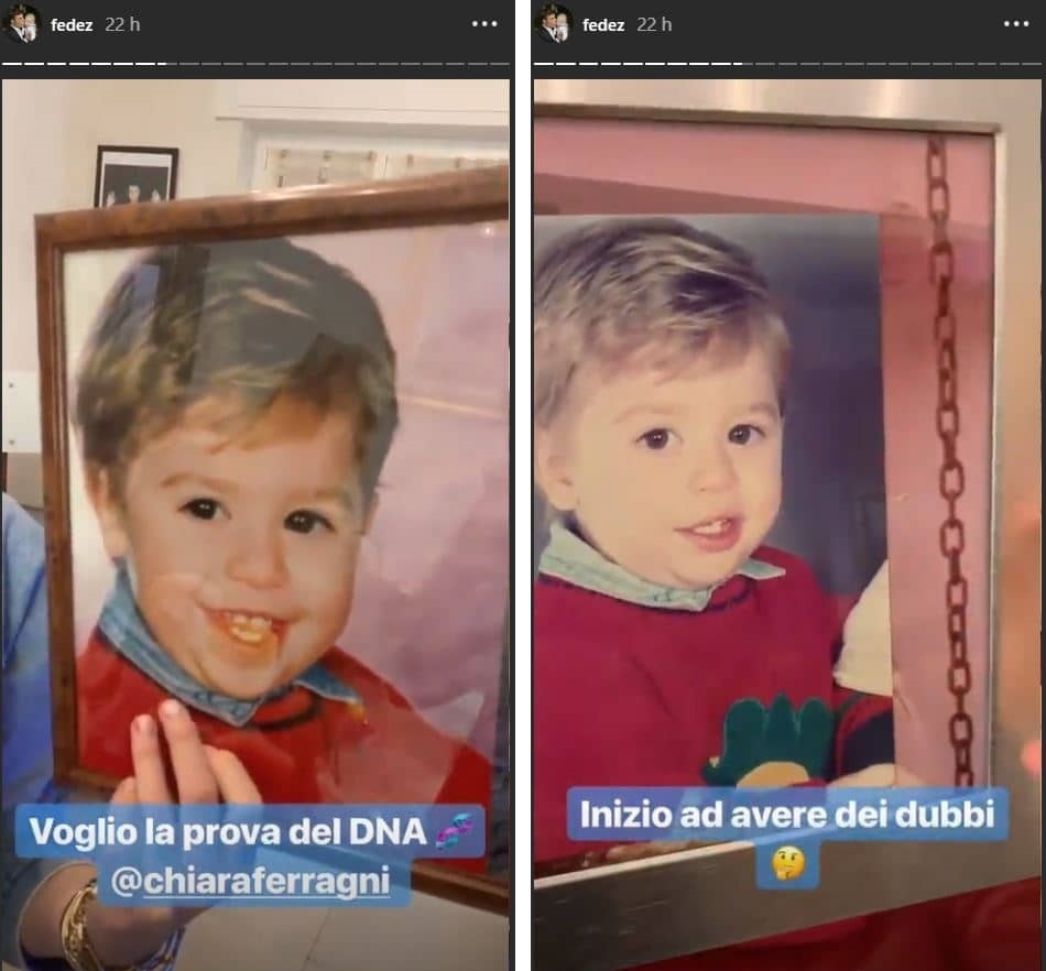 fedez chiara ferragni prova dna