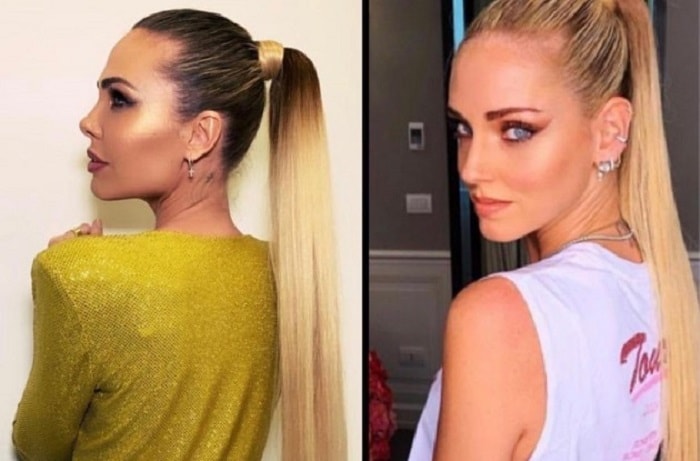 Ilary Blasi e Chiara Ferragni, stessa pettinatura. E su Instagram scatta il paragone FOTO