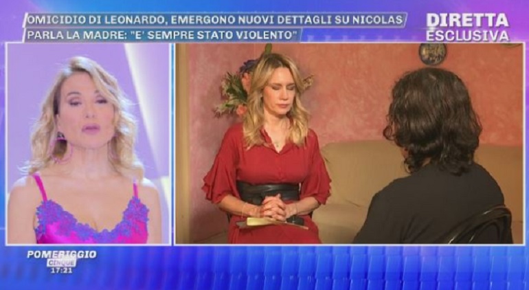 Leonardo Russo, a Pomeriggio 5 parla la madre del patrigno: "E' un violento"