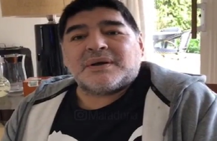 Maradona smentisce le voci: "Non ho l'Alzheimer e non sto morendo" (foto Instagram)