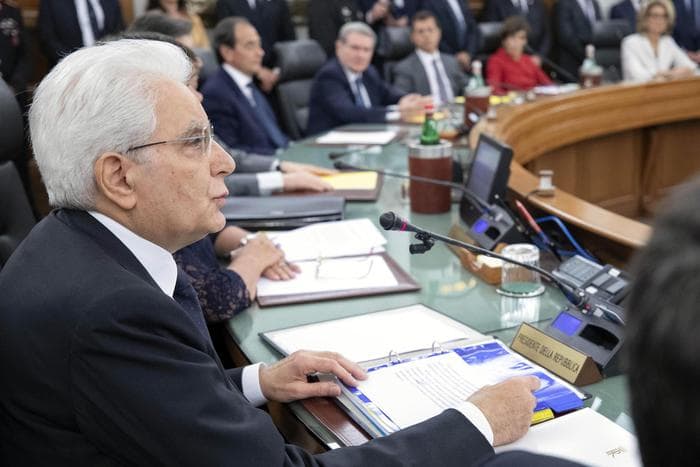 Mattarella al Csm: "Quadro sconcertante e inaccettabile"
