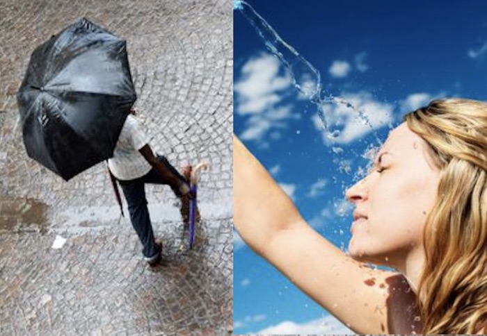 Meteo pazzo divide Italia in due: violenti temporali al Nord Ovest e caldo afoso al Sud