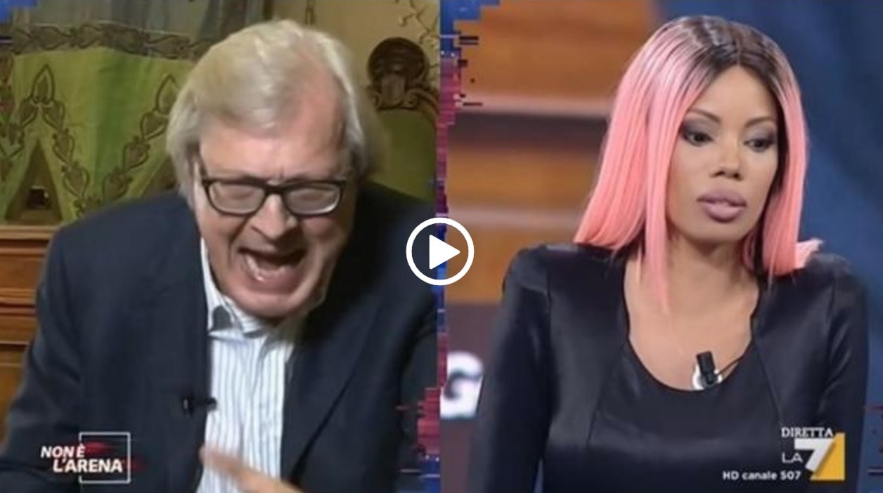 Non è l'Arena, Vittorio Sgarbi a Marysthell Polanco: "Sei pentita solo perché c'è un processo"