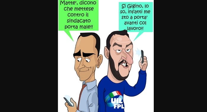 Striscioni sequestrati: alla Uil per il Pincio, le altre volte no. Non lo ordina Salvini, allora chi?