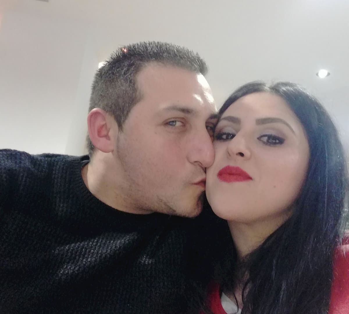 Fabio Provenzano e la fidanzata, Valeria Vivona