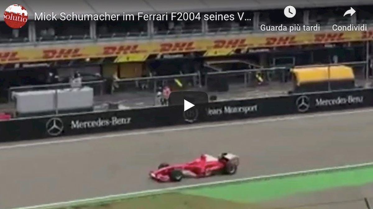 Mick Schumacher Ferrari Hocknheim video youtube
