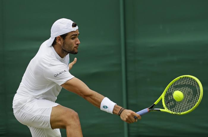 Wimbledon, Matteo Berrettini agli ottavi. Affronta Roger Federer