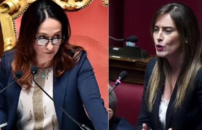 Paola Taverna e Maria Elena Boschi, cazzotti virtuali su Twitter: "Fai il saldatore", "Io avvocato, e tu?"