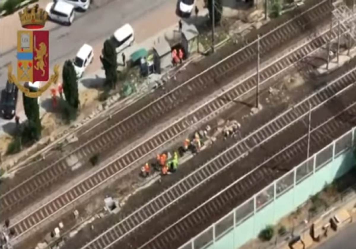 treni, incendio cabina a rozzano
