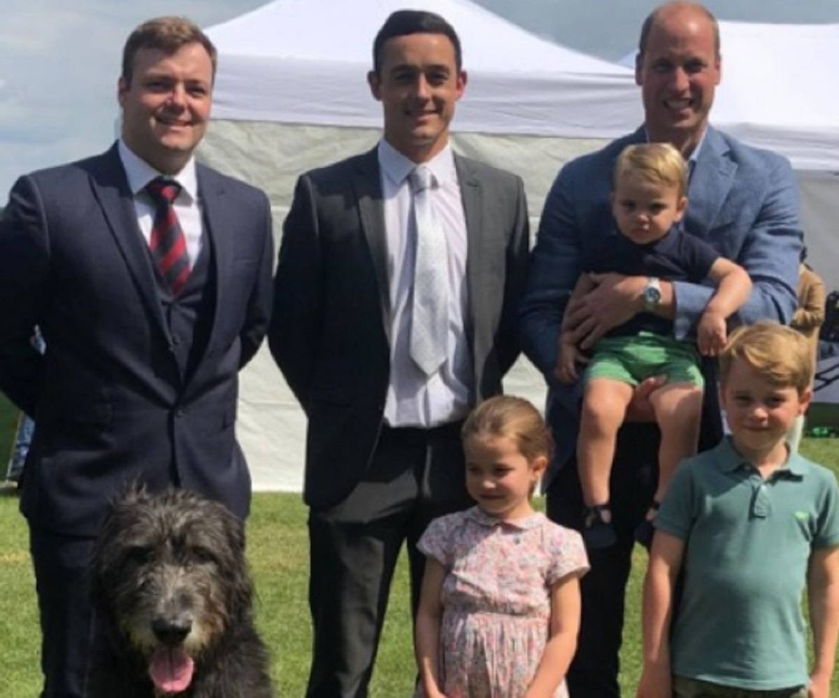 Principino George compie 6 anni, nella foto il fratello Louis...