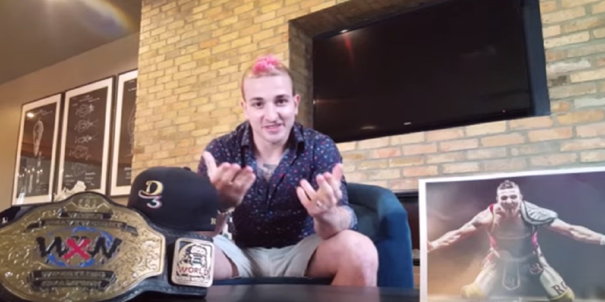 Daniele Dentice D’Accadia, un romano tra i grandi del wrestling