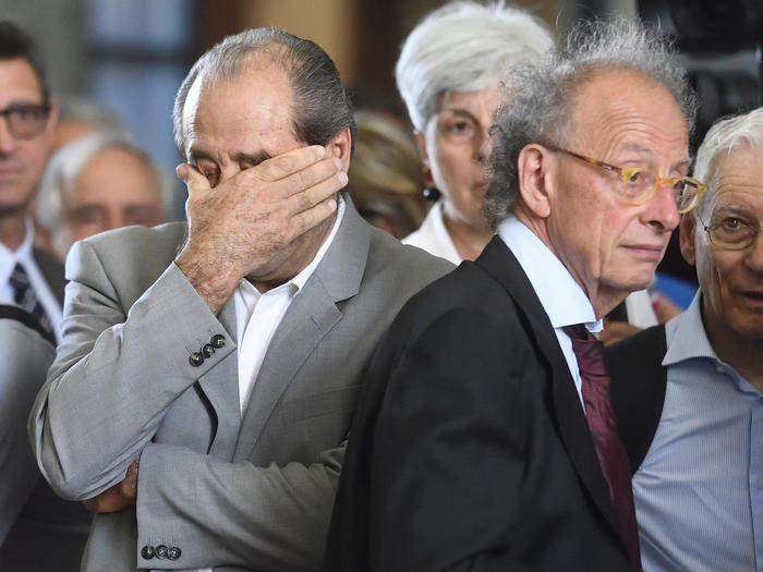 Di Pietro commosso alla camera ardente