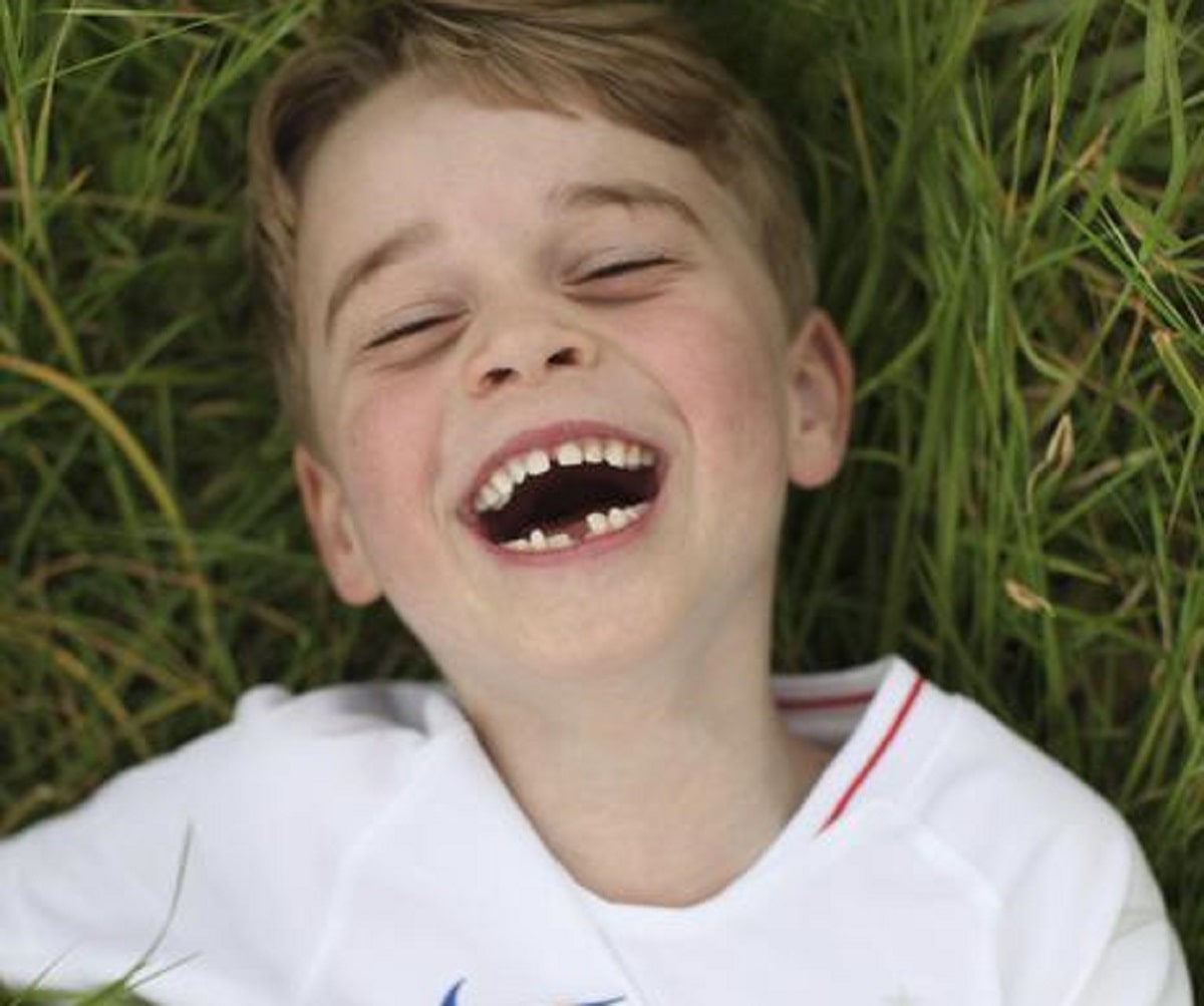 principino george è senza denti
