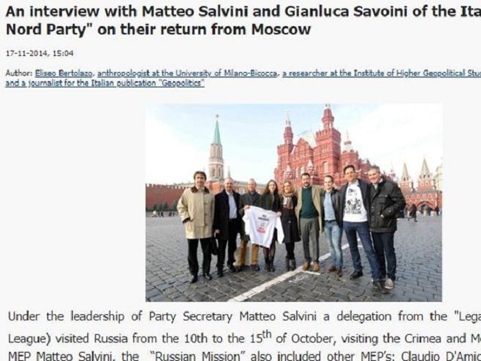 salvini savoini intervista 2014