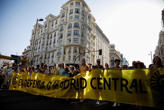 madrid central protesta