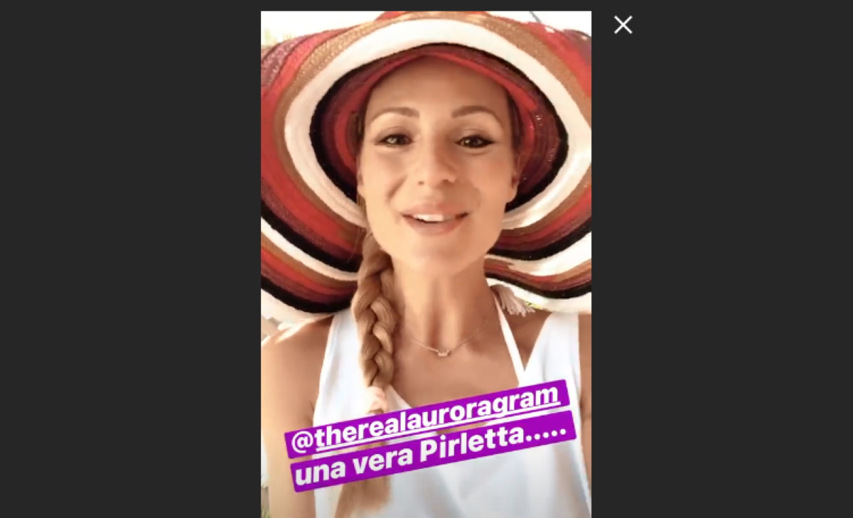 Michelle Hunziker e Aurora Ramazzotti su Instagram