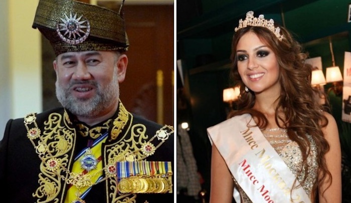 Malesia, il sultano Muhammad V e Miss Mosca hanno divorziato: lui aveva abdicato per lei