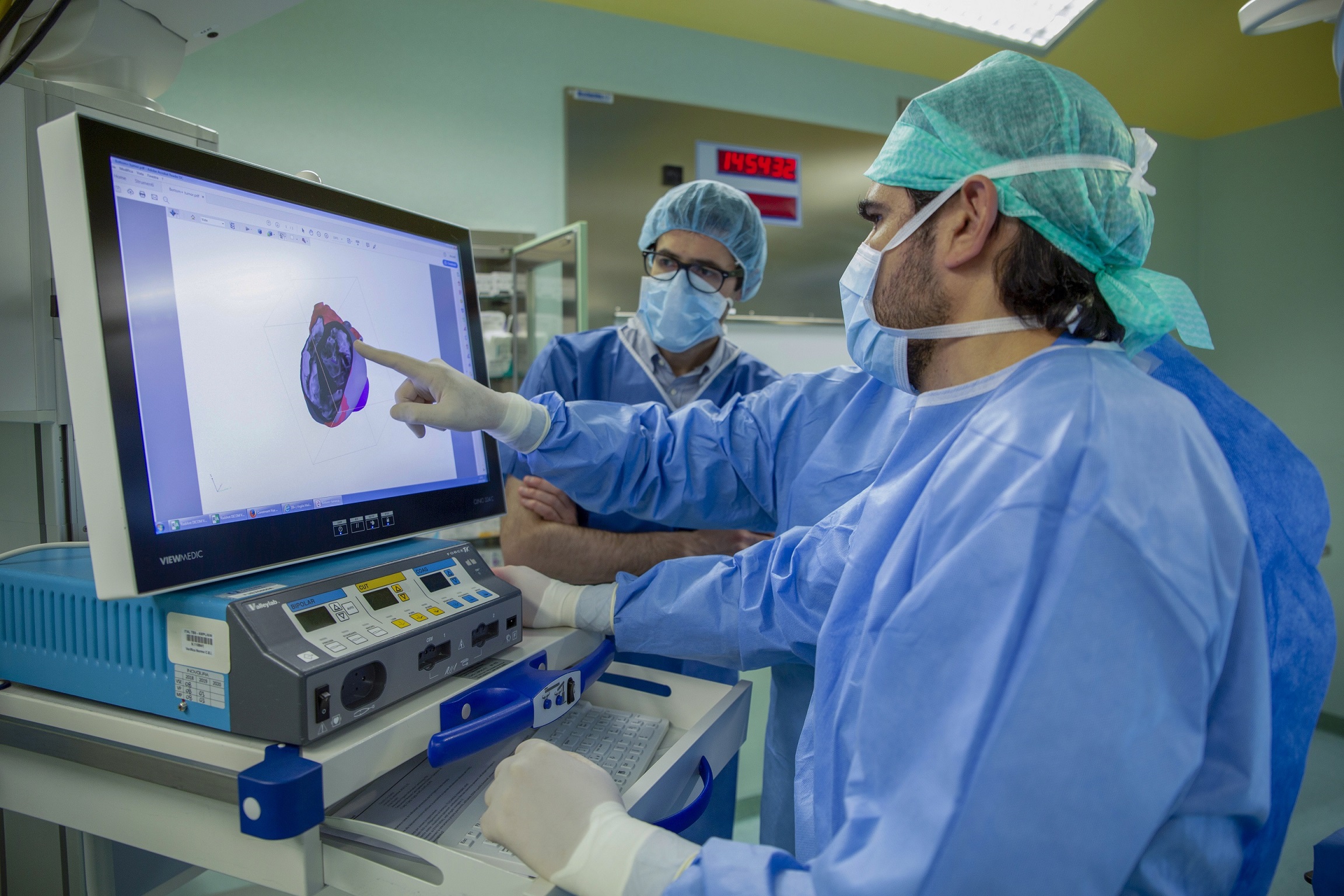 Medici San Donato e ologramma cuore Melissa