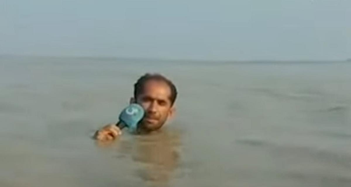 pakistan, il collegamento del giornalista eroe