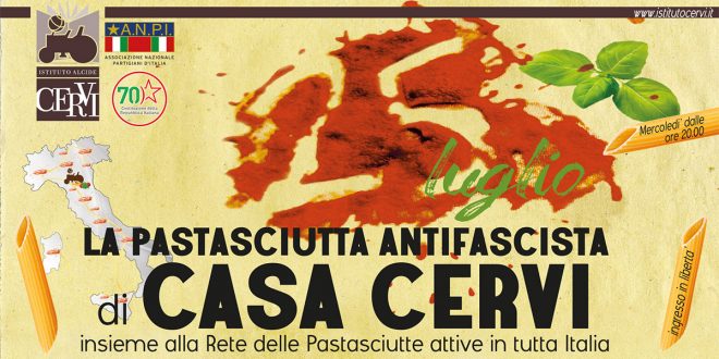 Mirandola: il sindaco leghista nega patrocinio alla "pastasciutta antifascista". "Anti" è troppo divisivo...
