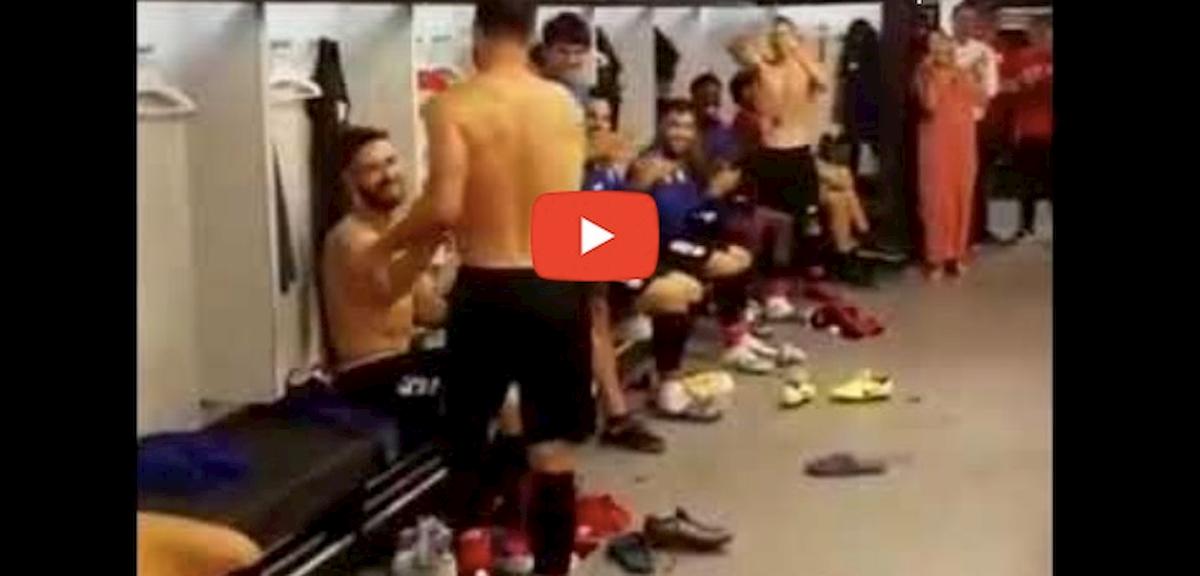 Aduriz rovesciata Barcellona spogliatoio video YouTube