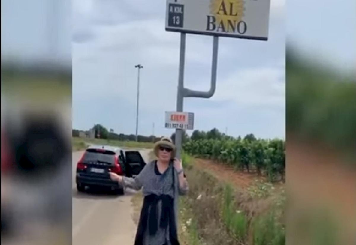 lordana bertè autostop