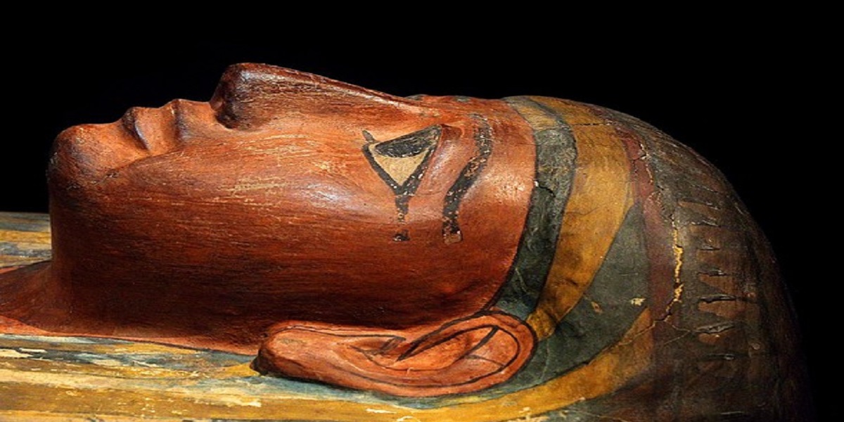 Una mummia dell'antico Egitto