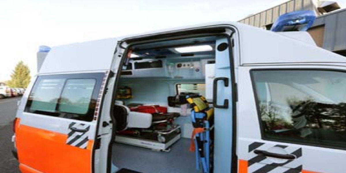 Un'ambulanza
