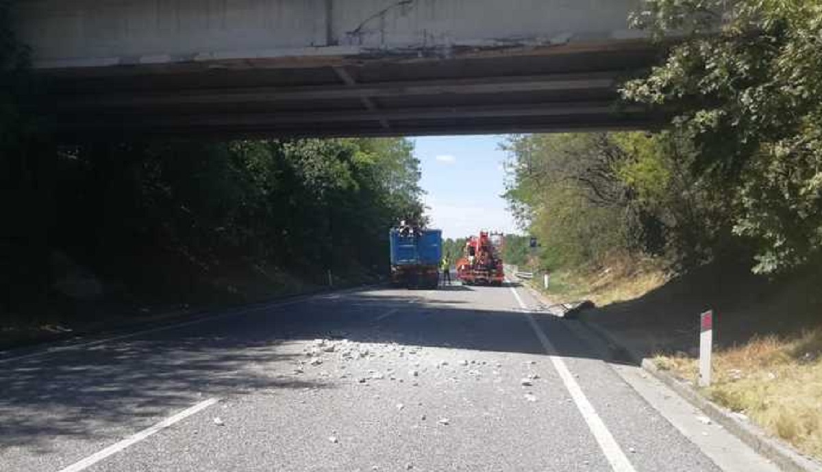 Il luogo dove è avvenuto l'incidente, Ansa