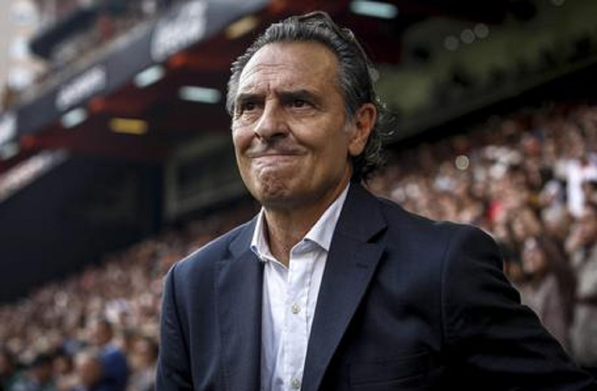 Cesare Prandelli, foto Ansa