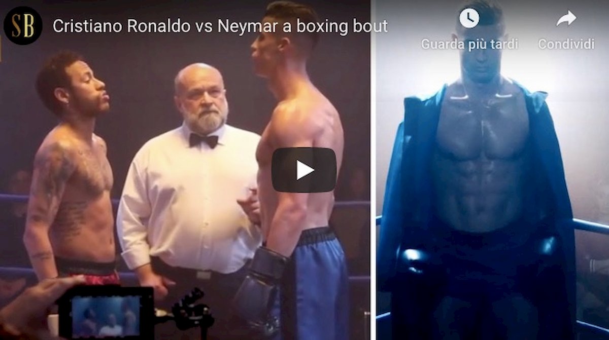 Cristiano Ronaldo Neymar spot video youtube