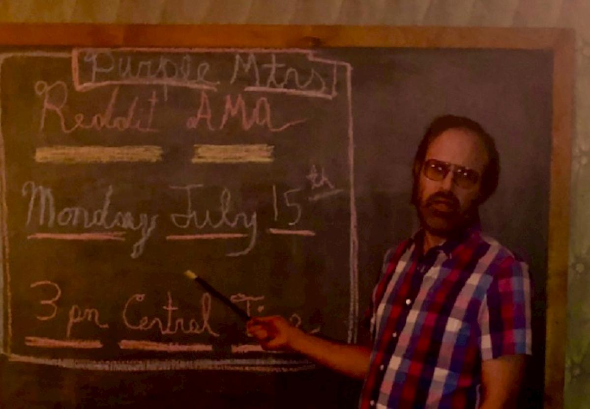 david berman in una foto Twitter