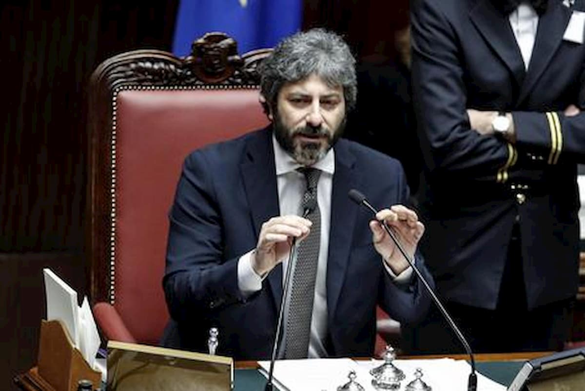Il presidente della Camera, Roberto Fico