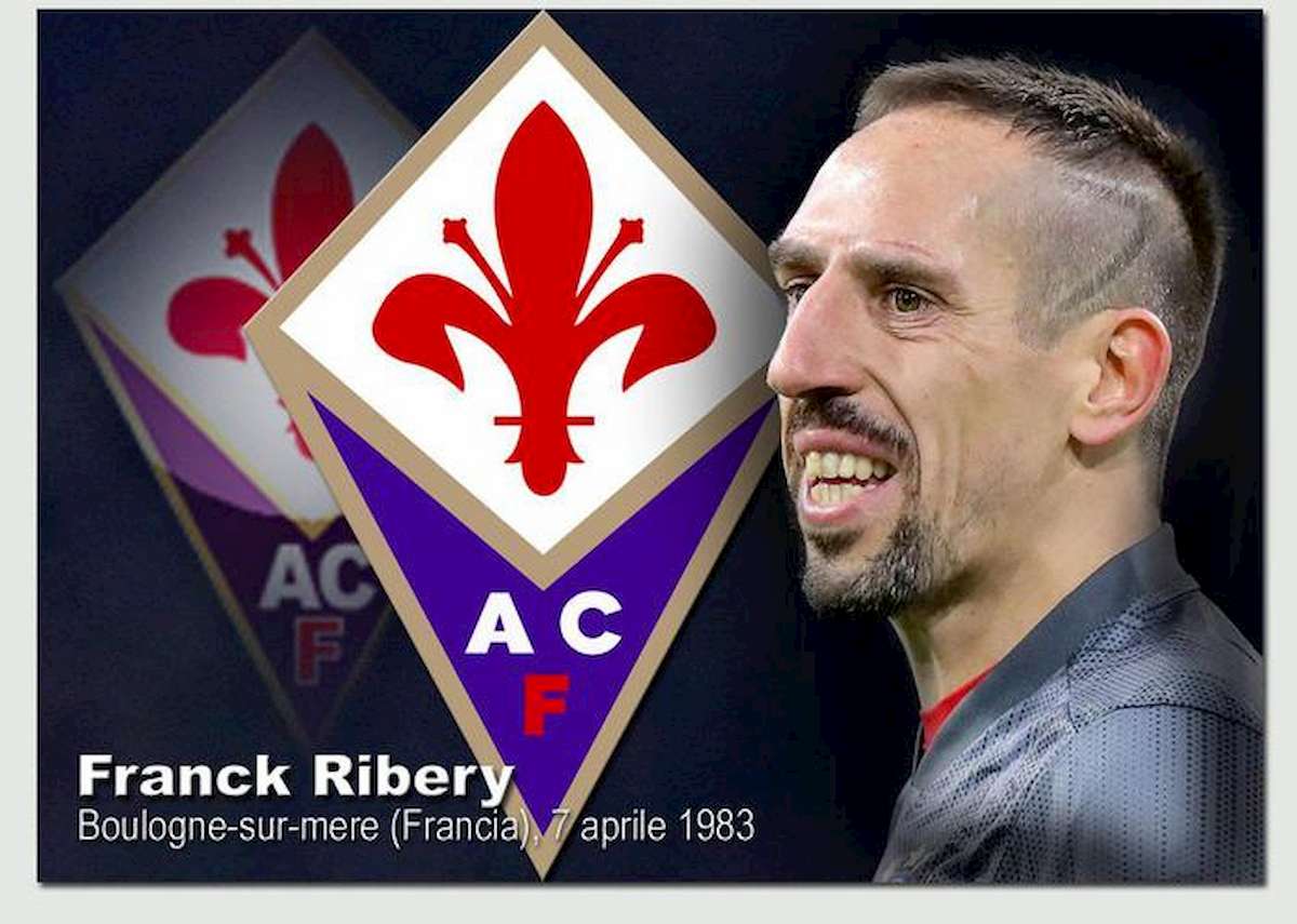 Fiorentina Ribery presentazione stadio Artemio Franchi bagno folla