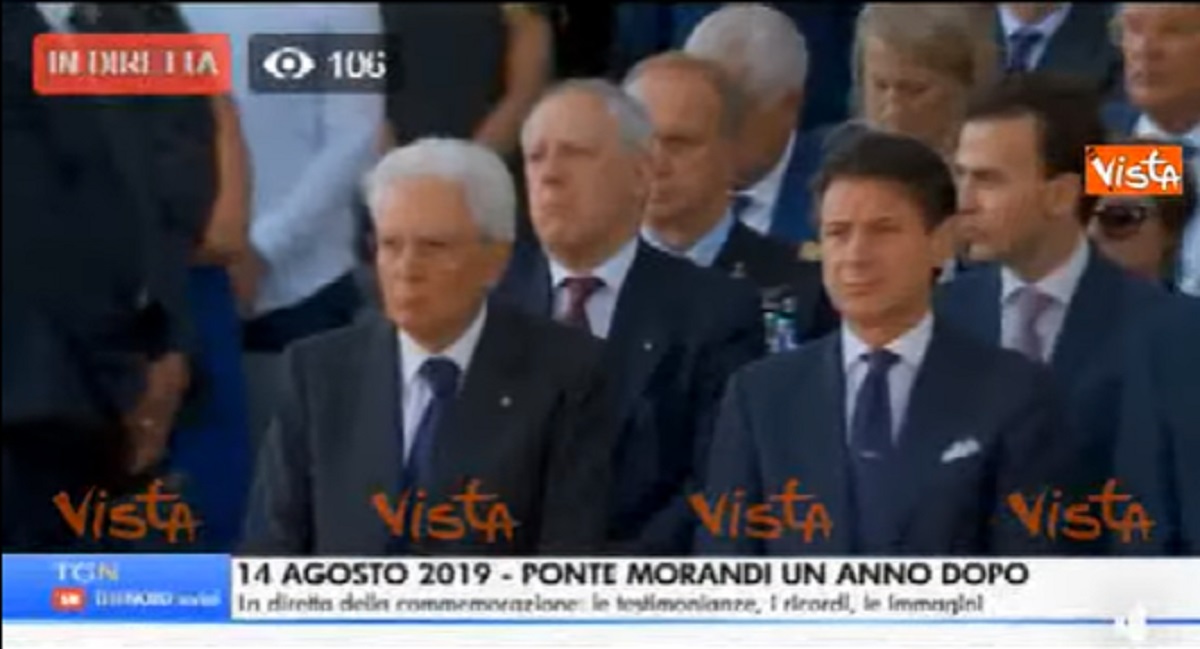 Il premier Giuseppe Conte e il presidente della Repubblica Sergio Mattarella