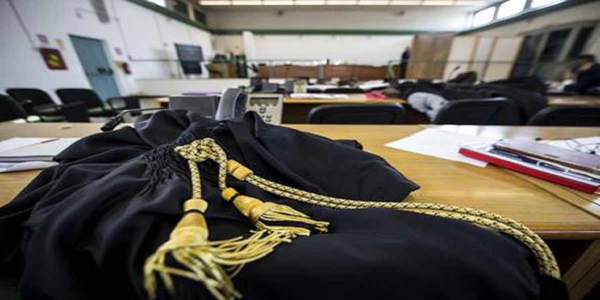 L'aula di un Tribunale