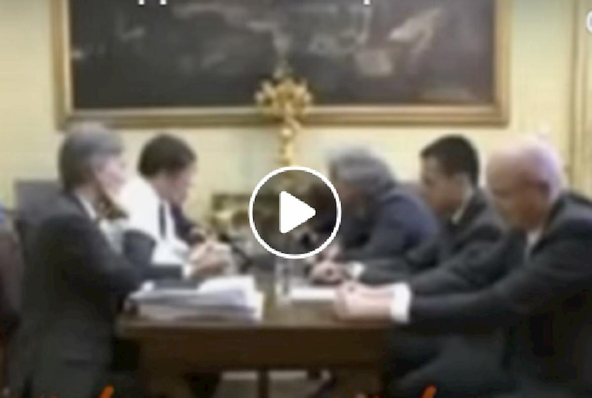 streaming renzi grillo