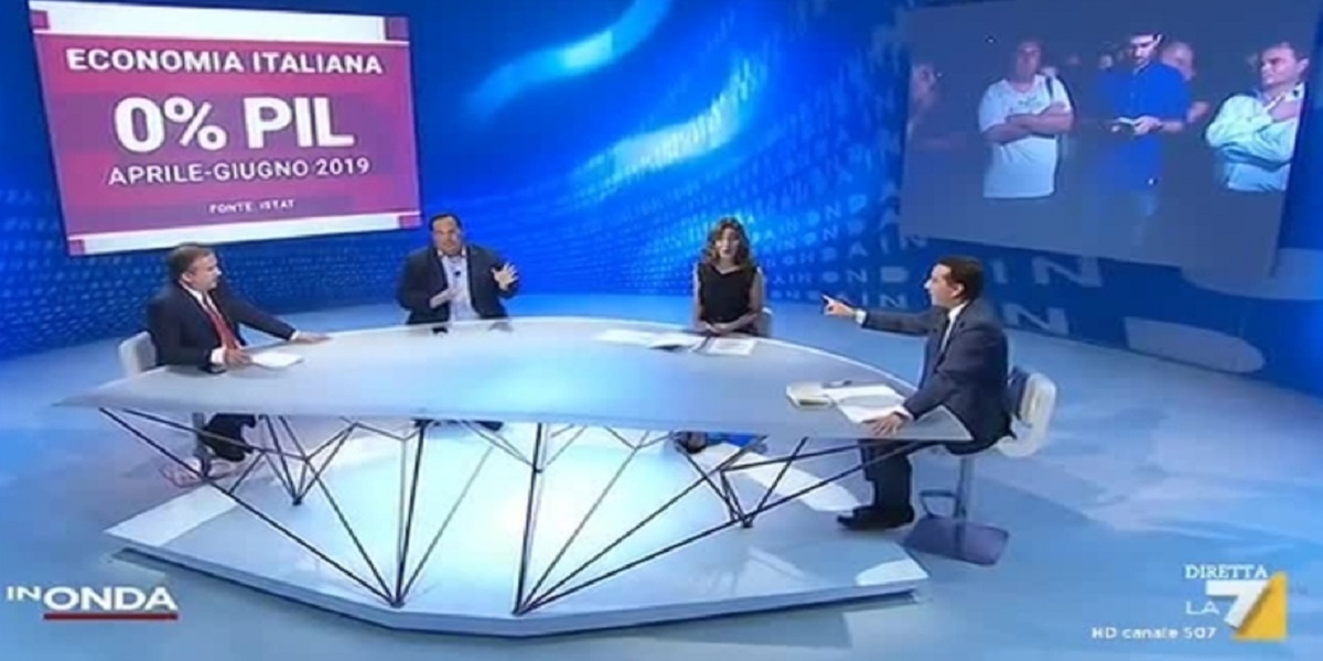 Lo studio di In Onda