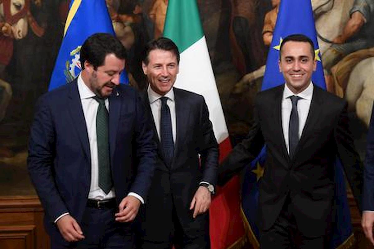 salvini, conte, di maio