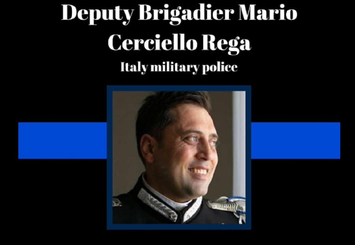 Mario Cerciello Rega post polizia Usa