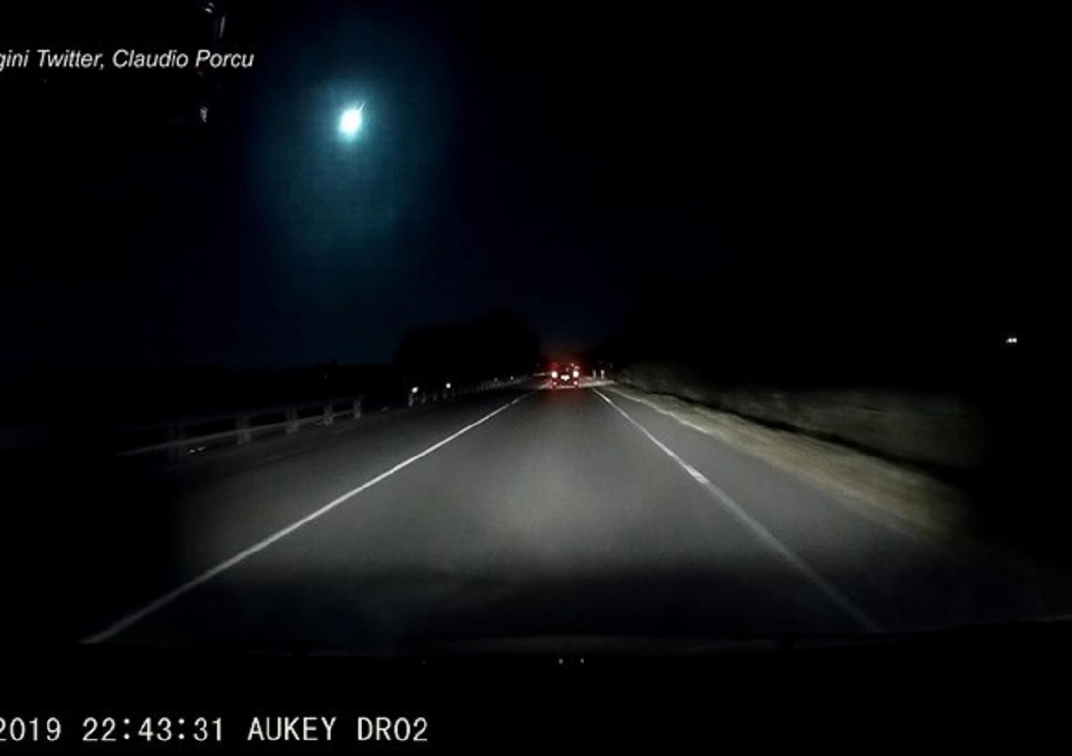 Meteorite Sardegna, foto Ansa