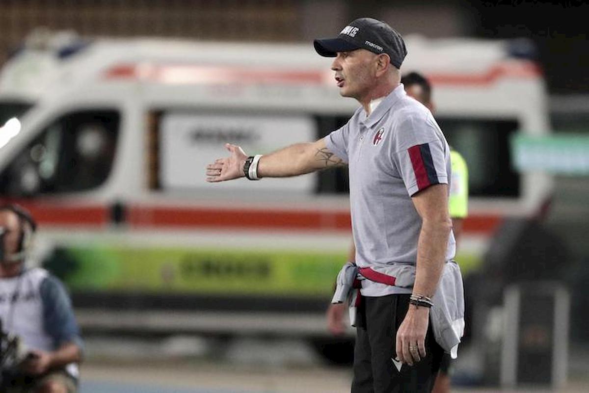 Mihajlovic Gianni Morandi emozionato tifosi del Verona anche