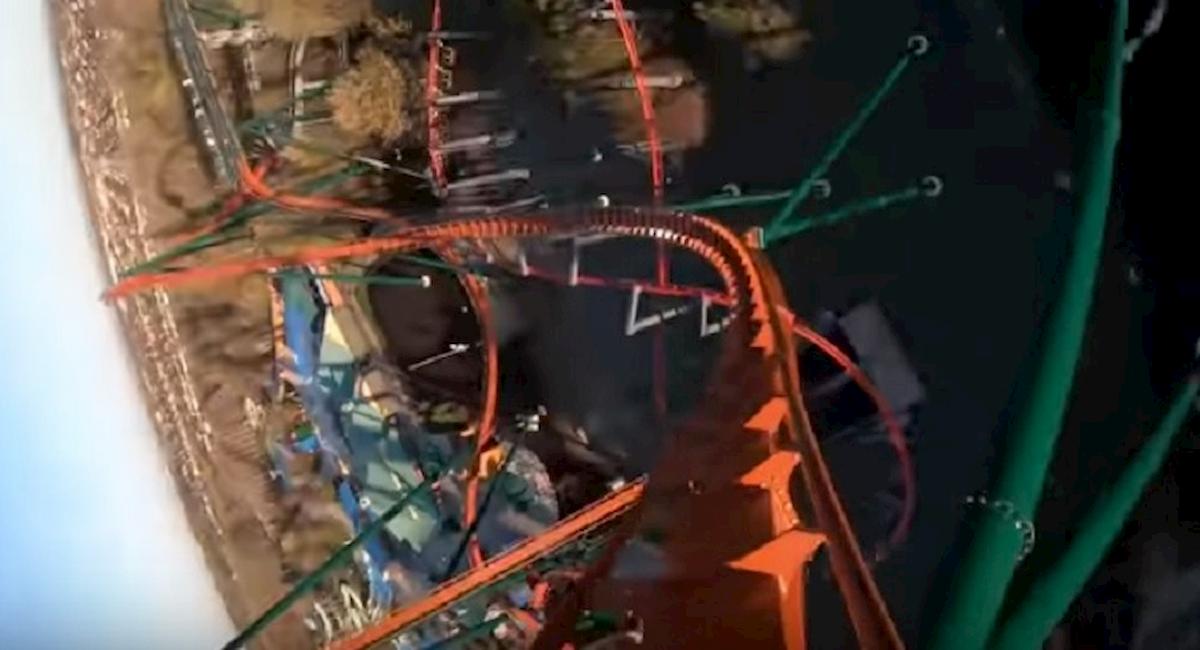 montagne russe spaventose