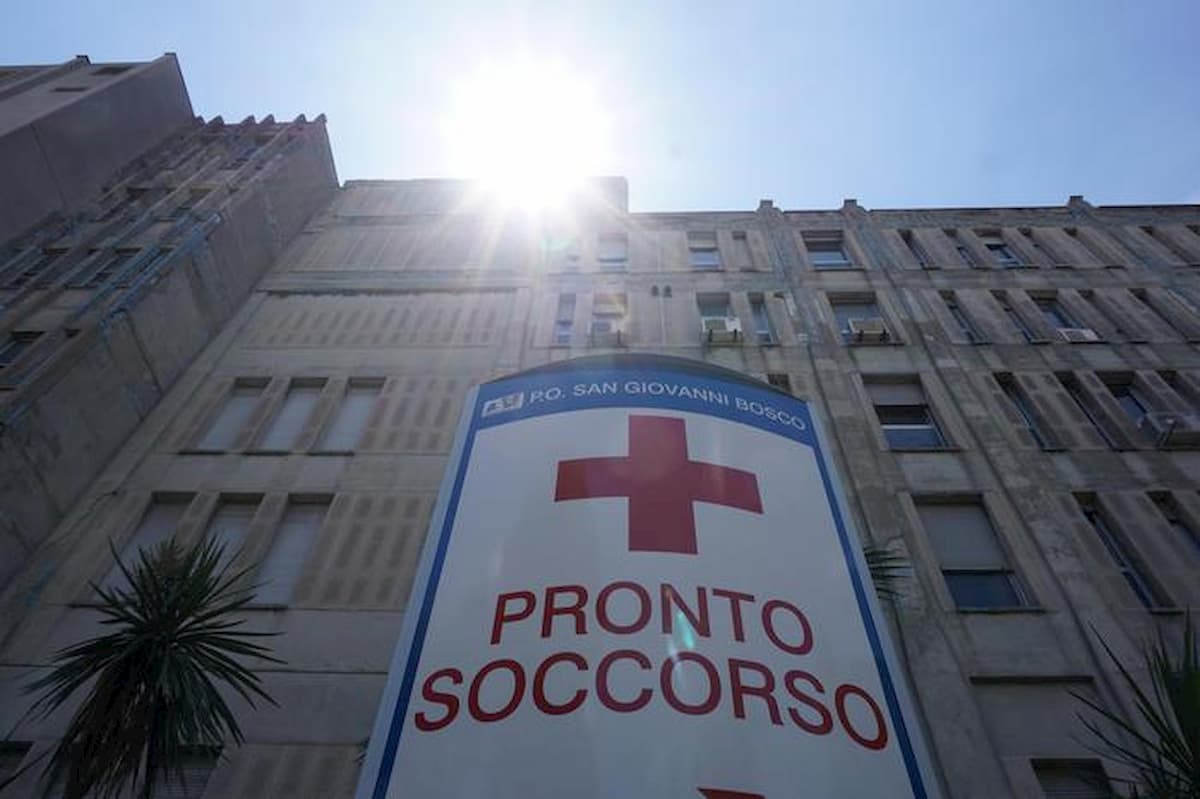 Il pronto soccorso dell'ospedale San Giovanni Bosco di Napoli